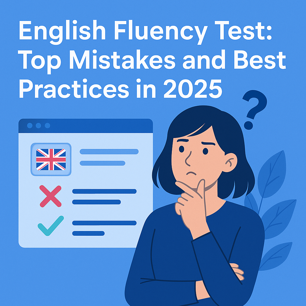 You are currently viewing English Fluency Test: Top Mistakes and Best Practices in 2025